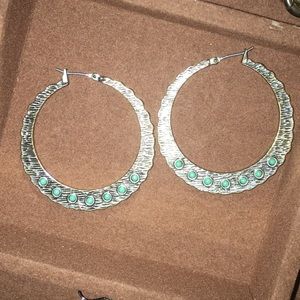 Lucky Brand hoop earrings